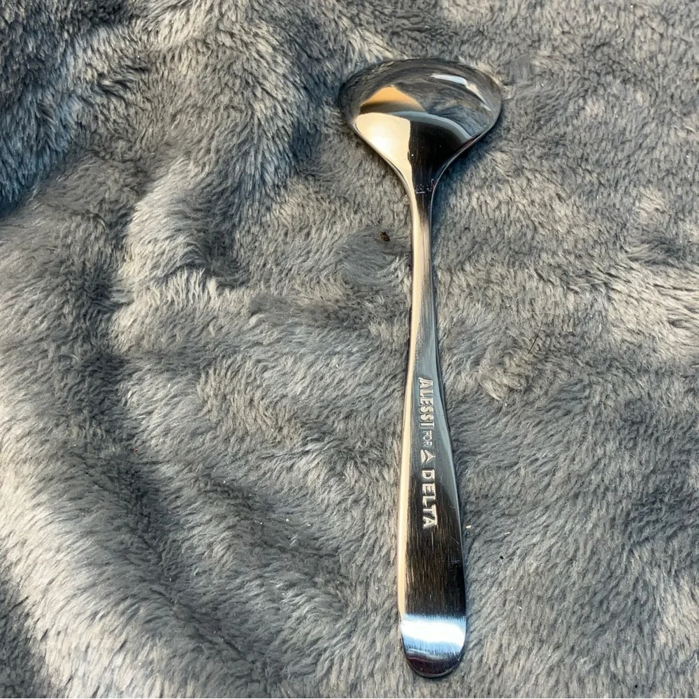 LOT of 24 Alessi Delta Heart Shaped Spoon Coffee Tea Dessert - Picture 7 of 8
